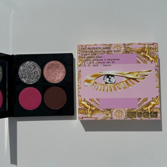 Pat McGrath Celestial Divinity Luxe Quad Risqué Rose Eyeshadow Palette Risque